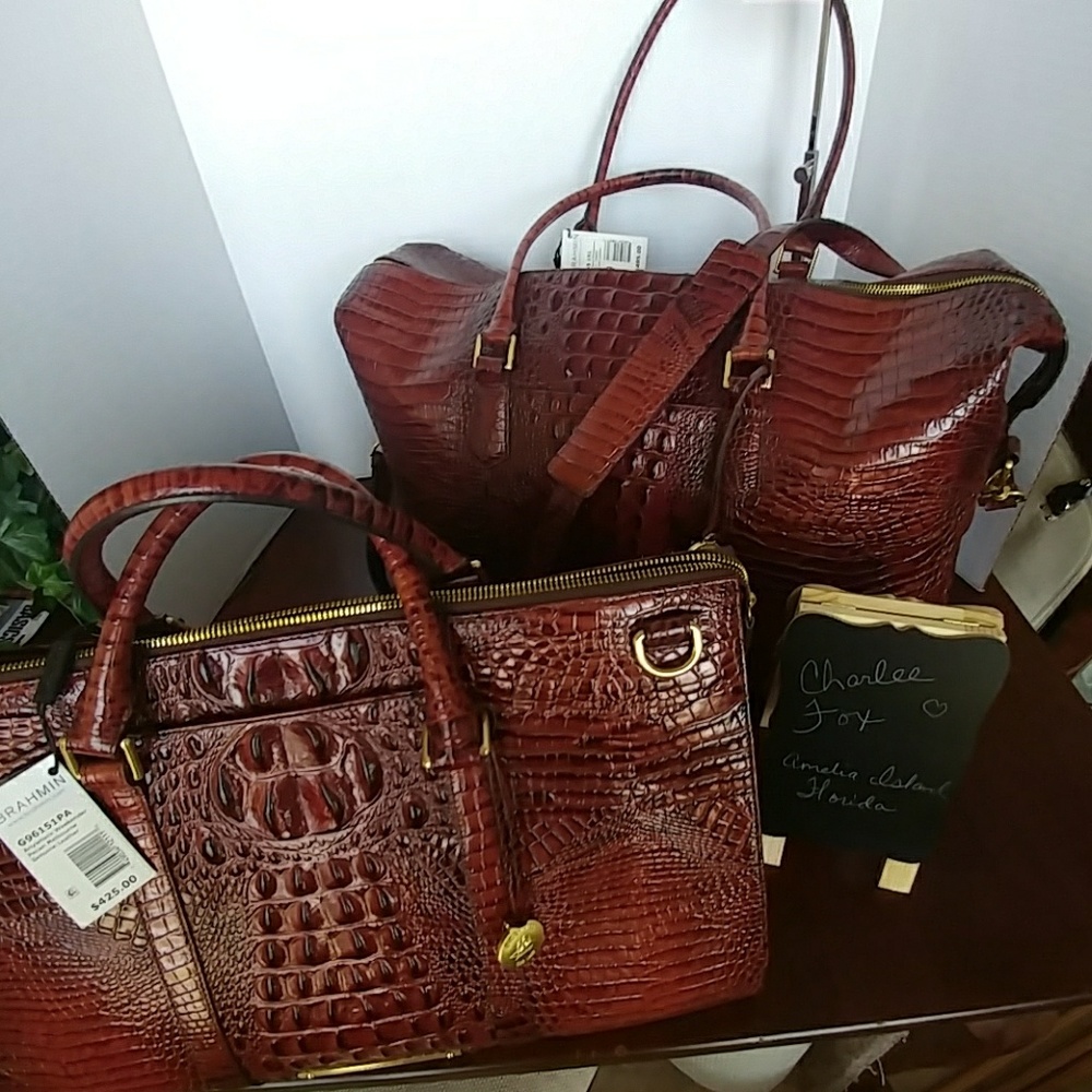 Brahmin Luggage Set BRAND NEW